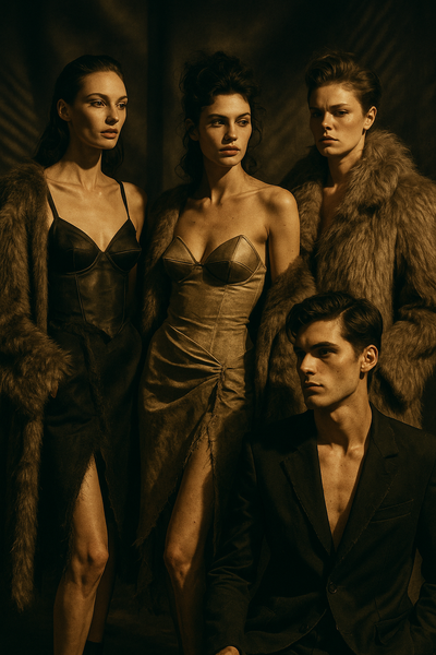 Raw Glamour: Why 2025 Fashion Condemns Perfect Shine