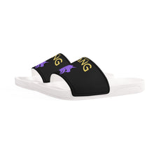 Load image into Gallery viewer, MG Black Mens Slide Shoes - Majestic Gang
