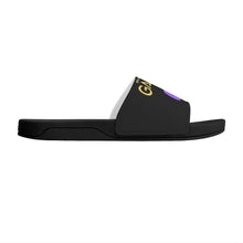 Load image into Gallery viewer, MG Black Mens Slide Shoes - Majestic Gang
