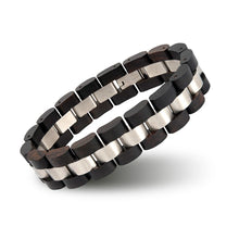 Load image into Gallery viewer, HYDAISHYDE Resonance Wooden Bracelet – Natural Harmony Edition  Description
